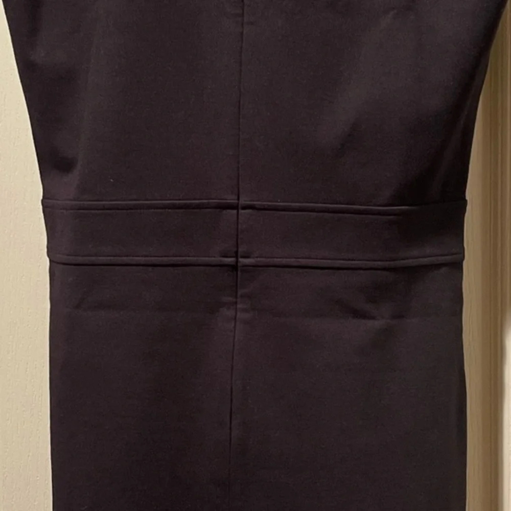 LOVE Moschino Sleeveless Dress w/ Double Heart Belt, Size 42IT/6US, Black, NWT - Picture 8 of 10